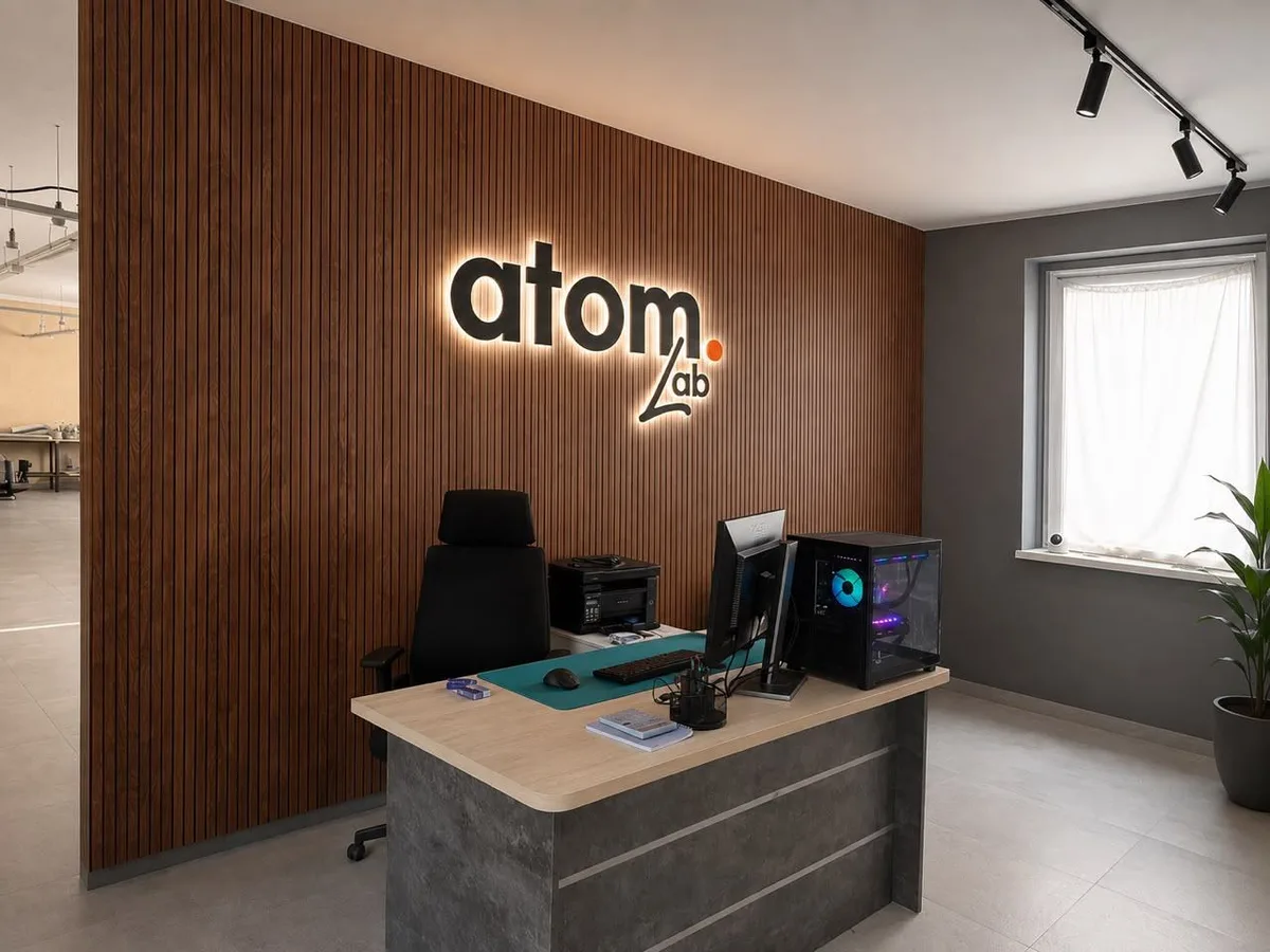 Шоурум Atom Lab в Бишкеке